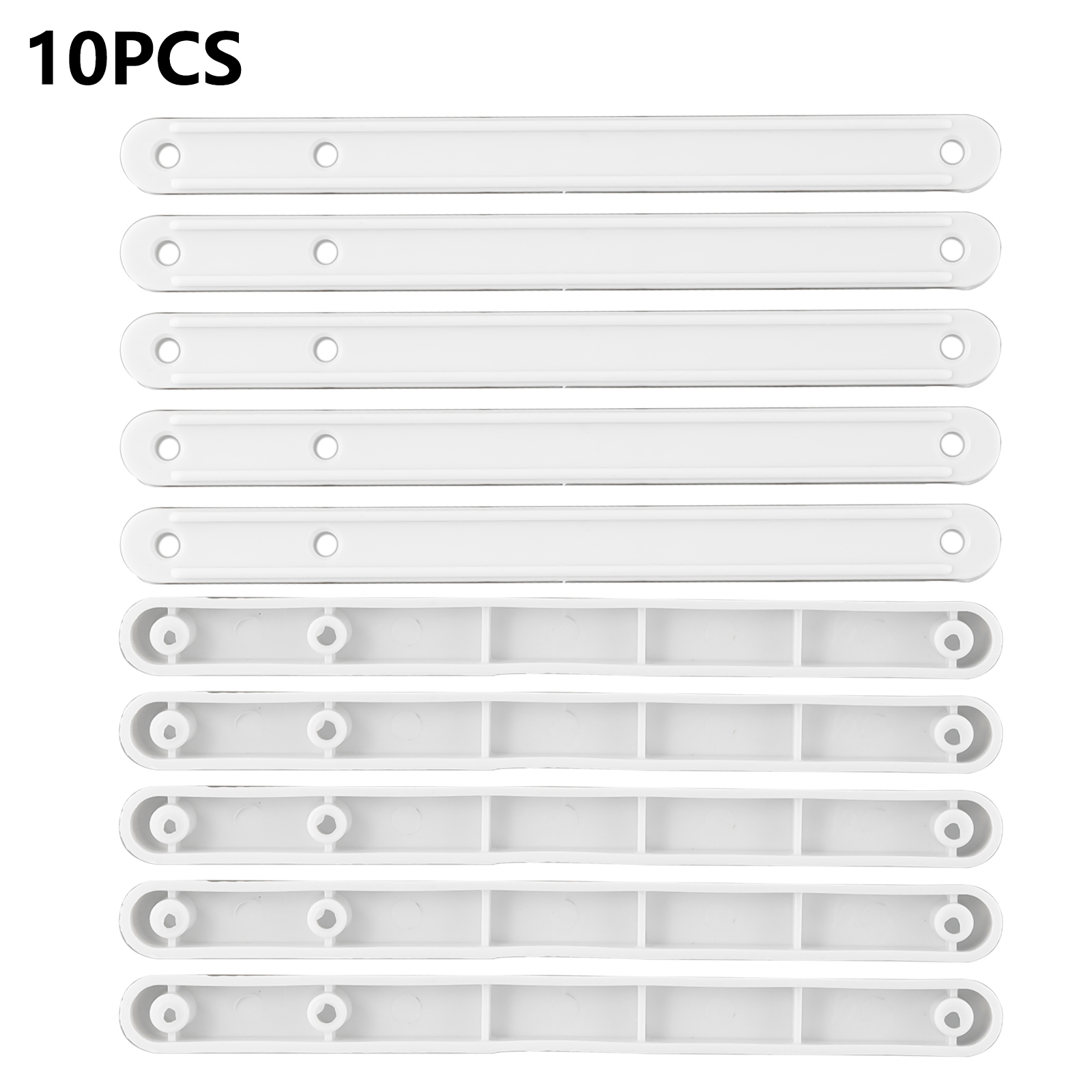 Furniture Rails Hardware - Glissières de tiroir en plastique, 10