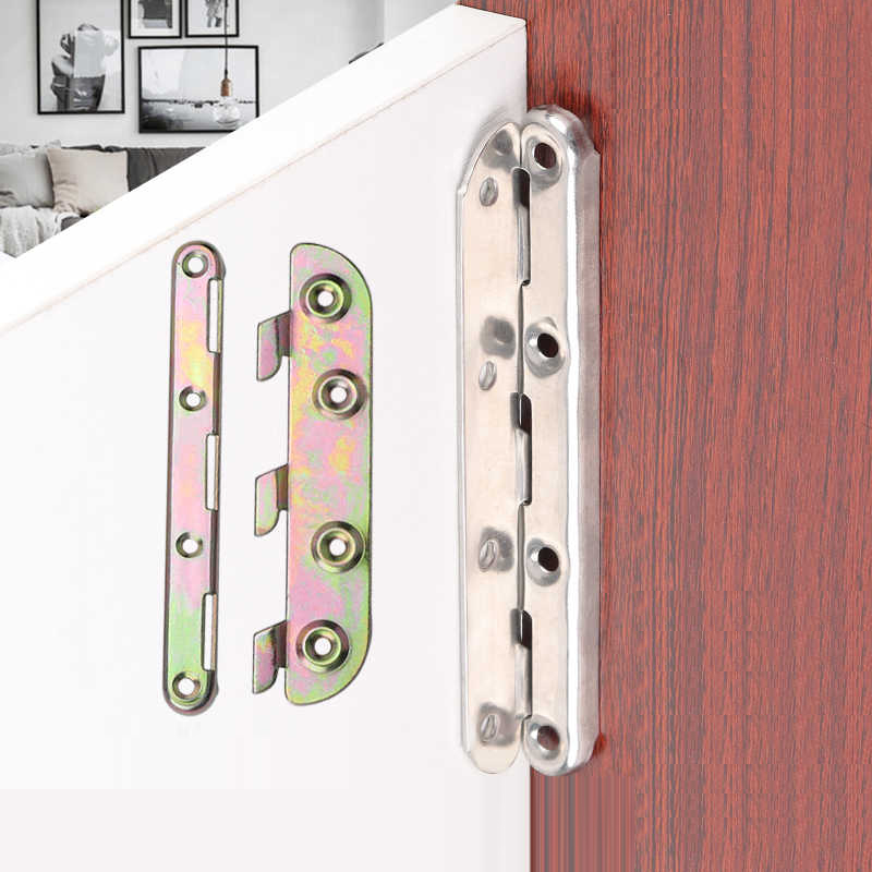 Furniture Rails Hardware - 1 ensemble de supports de lit