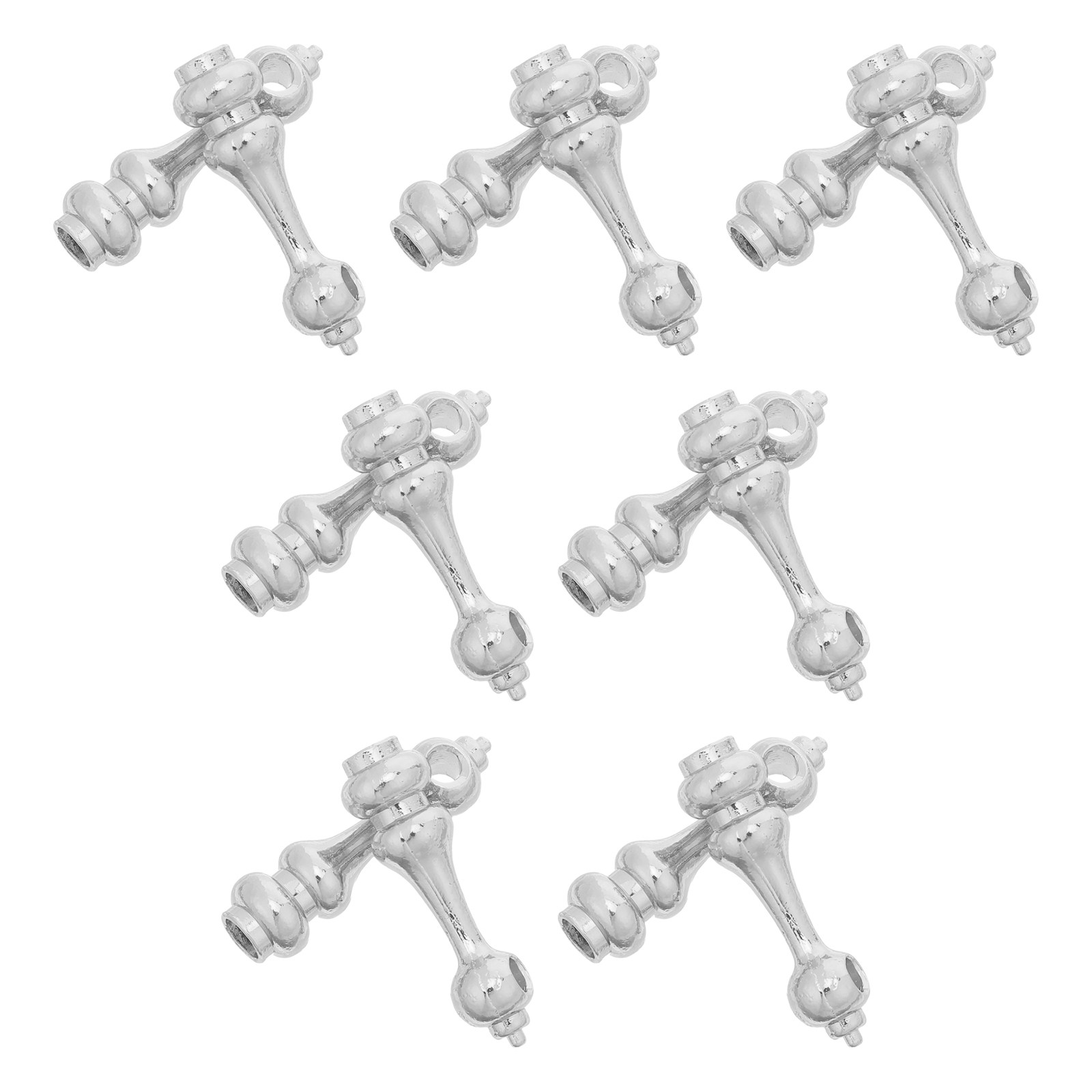 Furniture Rails Hardware - 14 pièces d'embouts métalliques pour poteaux