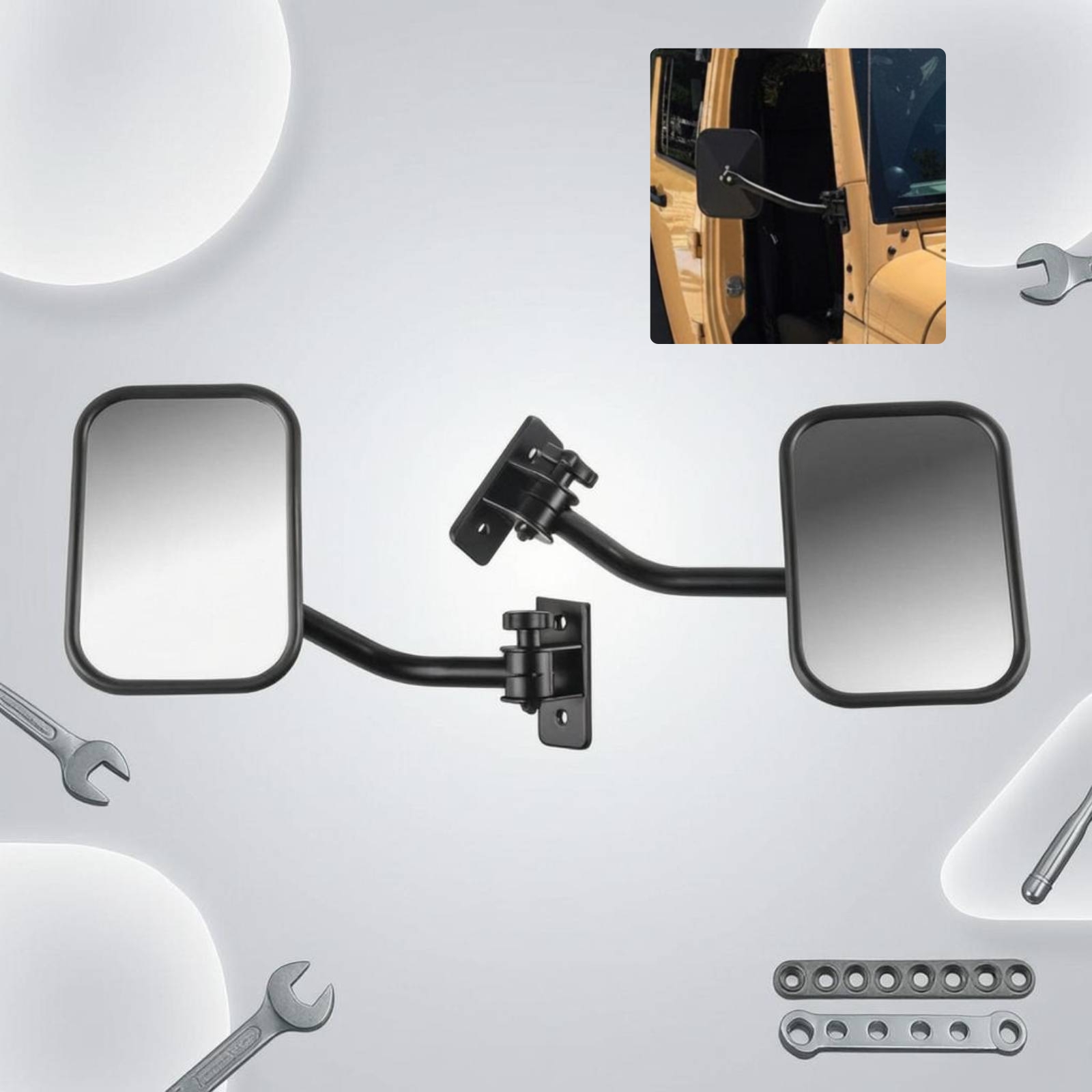 Rétroviseur de porte tout-terr - Furniture Hardware Fitting avis et prix