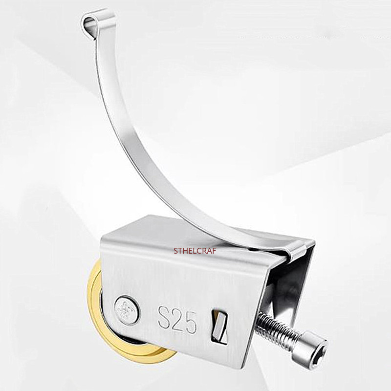 2 roulettes en acier inoxydabl - Furniture Rails Hardware avis et prix