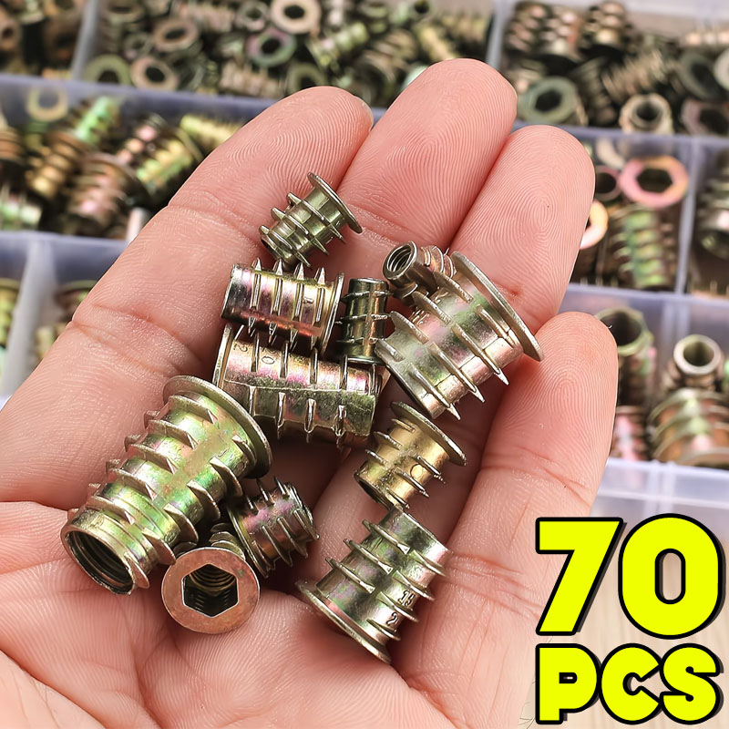 Kit d'inserts filetés M4/M5/M6 - Furniture Hardware Threaded Inserts avis et prix
