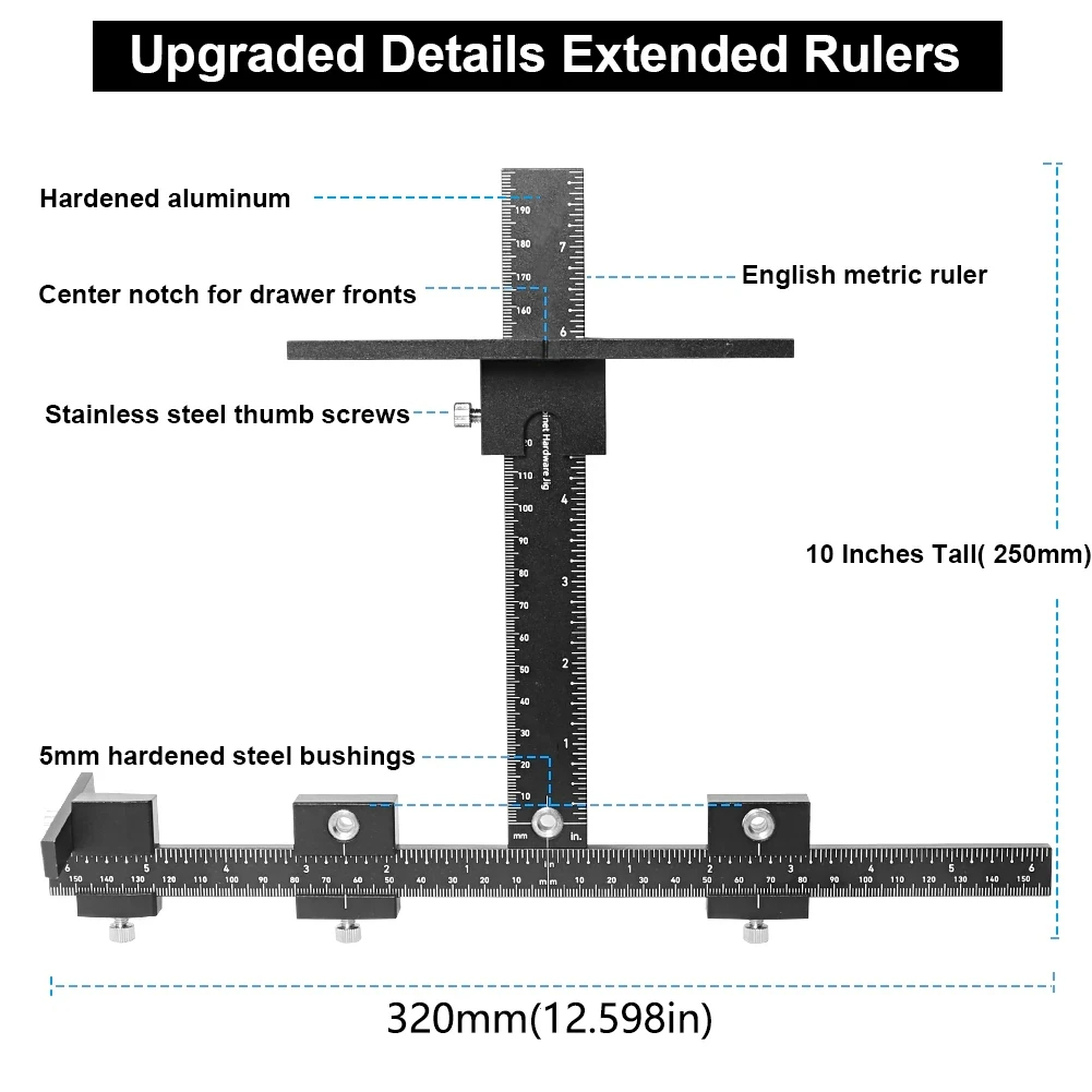Guide de perçage réglable pour - Furniture Joint Hardware avis et prix