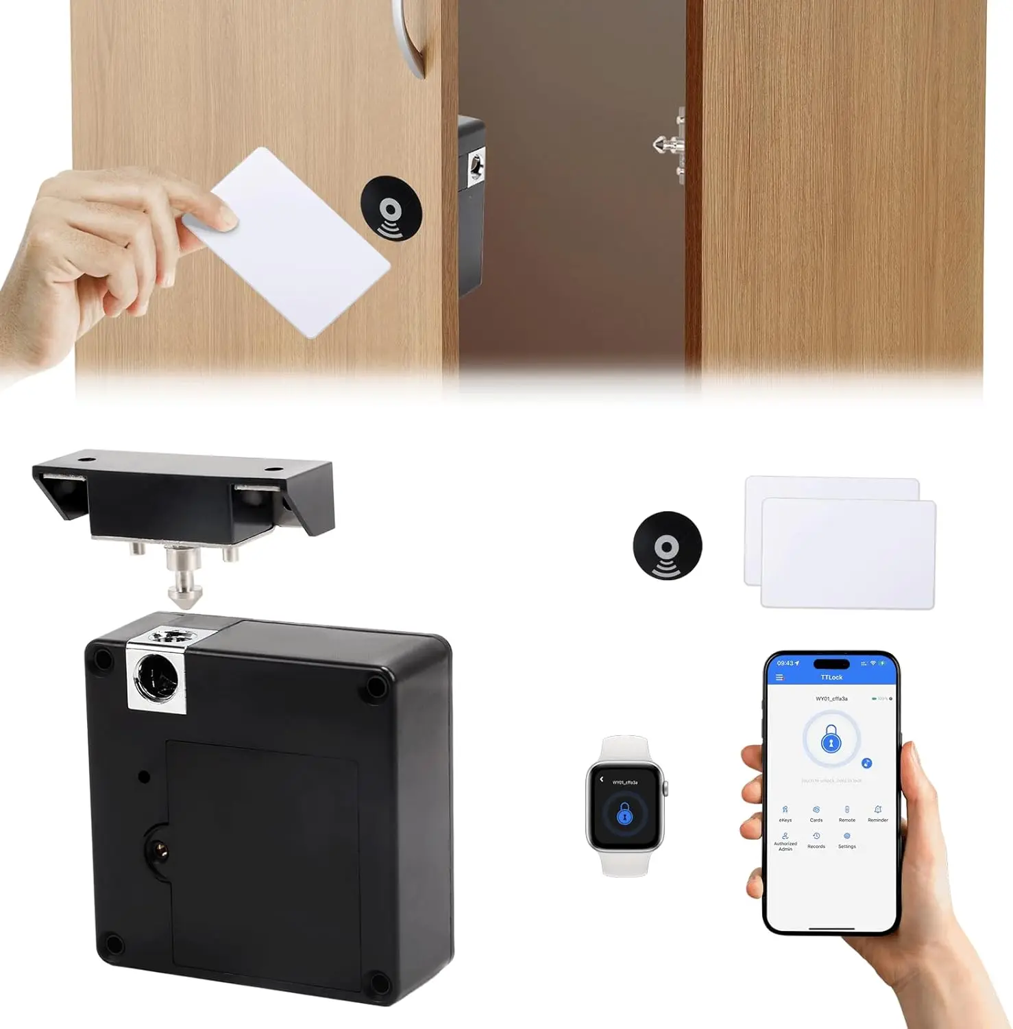 Serrure électronique intellige - Furniture Hardware Brackets avis et prix