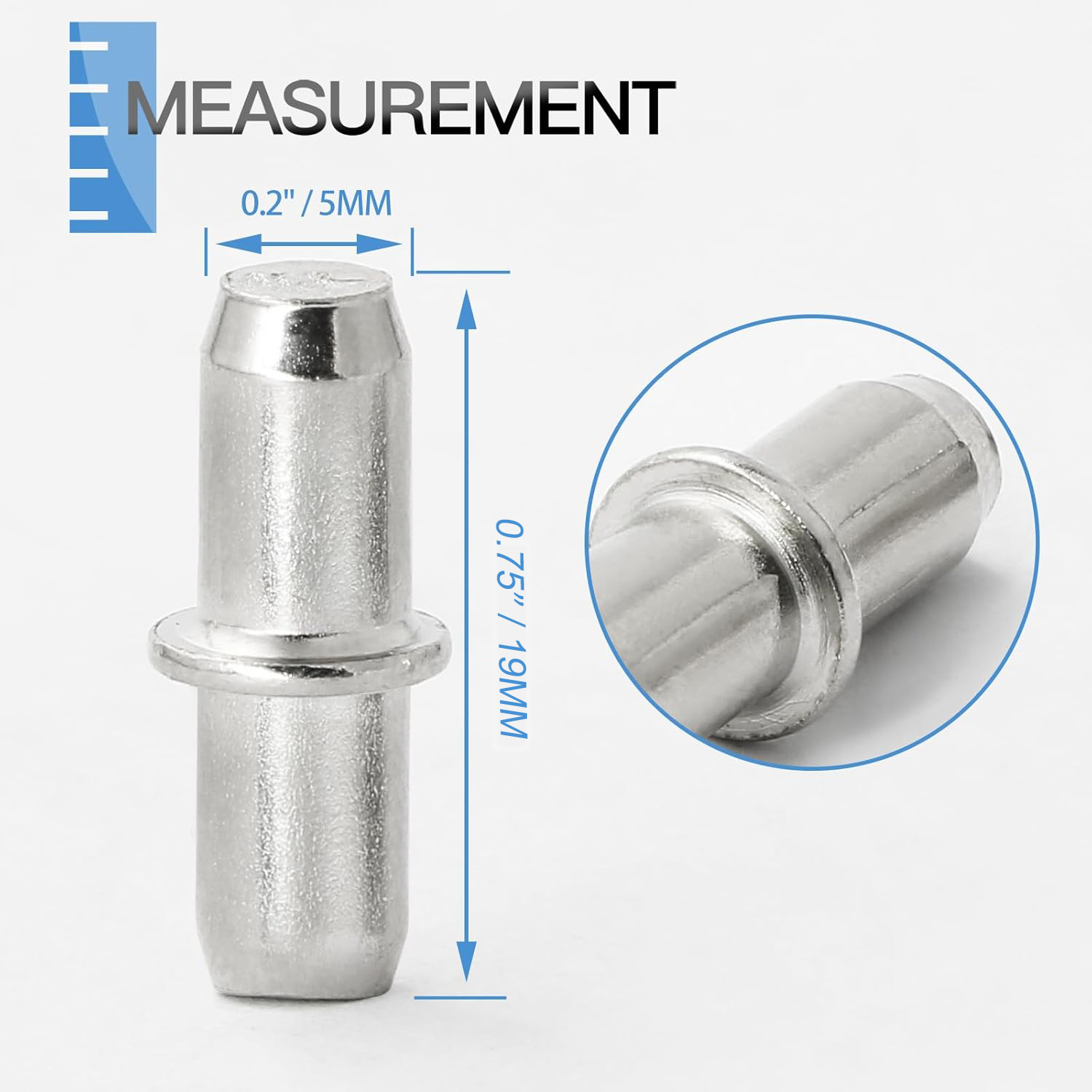 Supports d'étagère en fer 20/6 - Shelf Peg Support avis et prix