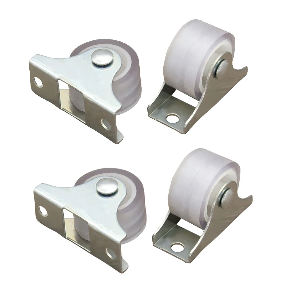 Roulettes fixes à Rail blanc,  - Furniture Rails Hardware avis et prix
