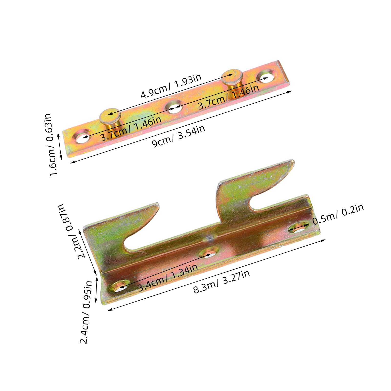 4 Ensembles de Supports de Cad - Furniture Rails Hardware avis et prix